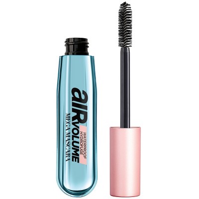 L'Oreal Paris Air Volume Mega Lightweight Mascara - 853 Waterproof Blackest Black - 0.28 fl oz