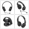Coby 10-Pack Wired On-Ear Headphones (No Boom Mic) Black 1 - 2 of 4