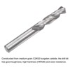 Unique Bargains Solid Carbide Tungsten Steel Straight Shank Jobber Drill Bits 2 Pcs - 3 of 4