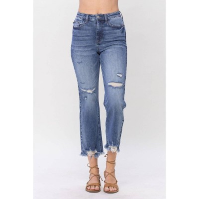 Judy Blue Haley Hi-Rise Destroyed Boyfriend Fit Jeans – HOCO Boutique