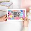 Pavilion Gift Company - You Are Awesome - 8.5" x 5.5" Framed Glass Plaque - Wall Sign Panels - 3 of 4