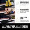 Waterproof All - Season WeatherMax Doormat Rubber Black Indoor Outdoor Door Mat Stain and Fade Resistant 23x35 - 3 of 4