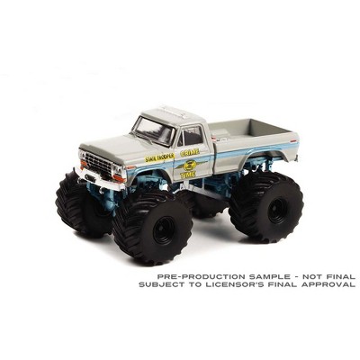 Greenlight Collectibles 1/64 1979 Ford F-250 Crime Time State Trooper Monster Truck Kings of Crunch Series 11 49110-C