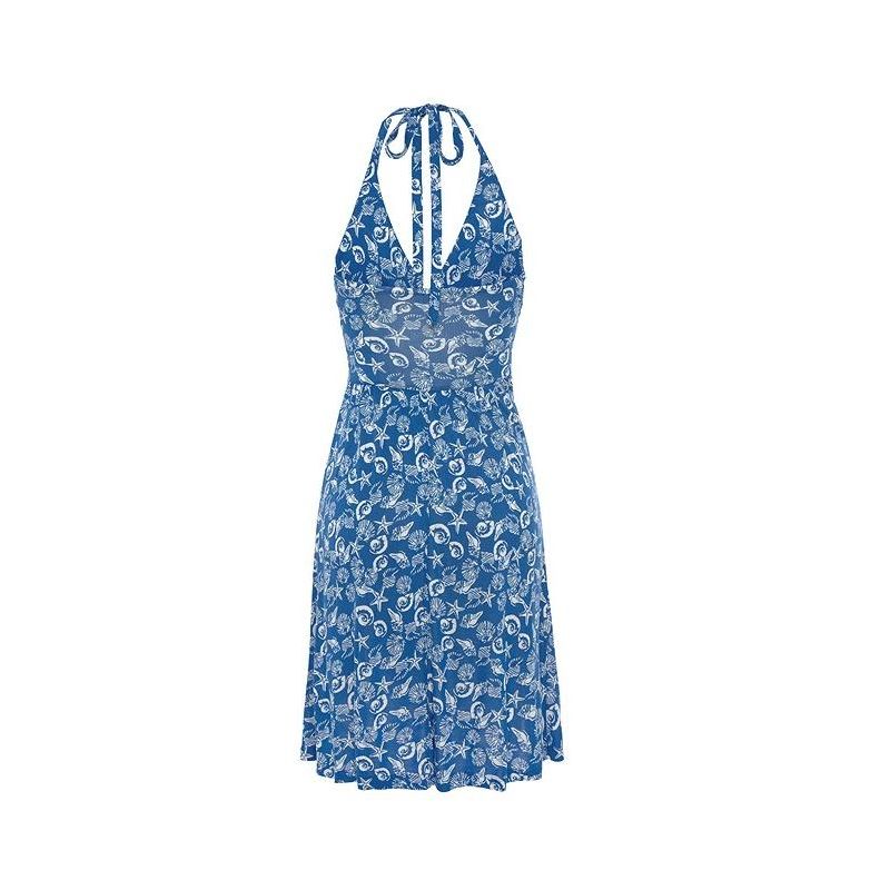 LASCANA Women's Printed Halter Dress Sundress Summer, 5 of 7
