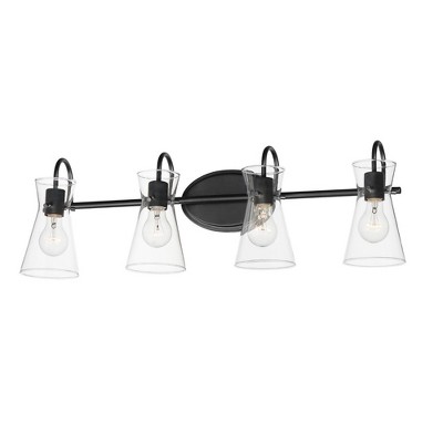 Maxim Lighting Ava 4 - Light Vanity in  Black