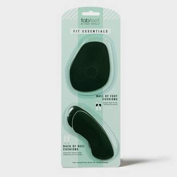 Fab Feet Women’s by Foot Petals Fit Essentials Shoe Cushions - Black
