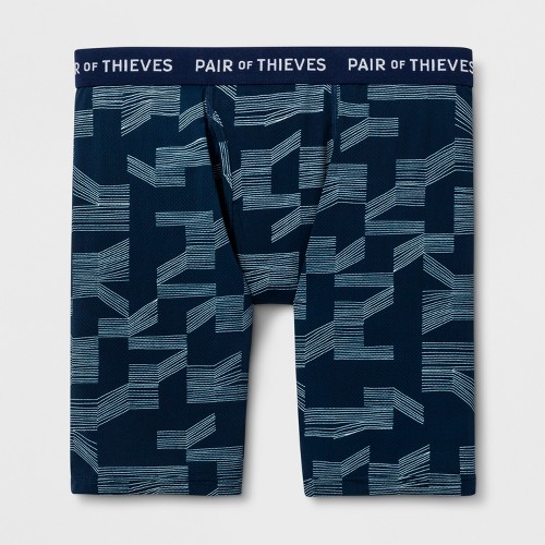 Pair of Thieves Men's SuperFit Long Boxer Briefs - Blue XL, Men's, by Pair  of Thieves