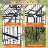 Jojoka Safe and Spacious Chicken Coop, Easy Setup for Hens, Ducks, and Rabbits - 4 of 4
