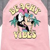 Girls' - Disney - Beachy Vibes Shirt Tail Raglan Graphic T-shirt - 2 of 4