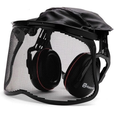 Husqvarna 505665348 Hearing Protector with Mesh Visor