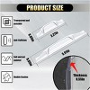 TruAIR Car Door Anti-Collision Strips (4-Pack, Transparent) - 2 of 4