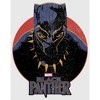 Men's Marvel Black Panther Retro Baseball Tee - 2 of 4