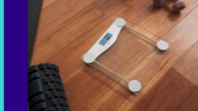 Smart Glass Body Weight Scale with Digital Display - Etekcity, 2 of 13, play video