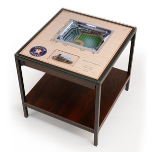 MLB Houston Astros 25-Layer StadiumViews Lighted End Table - 1 of 4