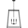 Capital Lighting Clint 4 - Light Pendant in  Black Iron - 4 of 4