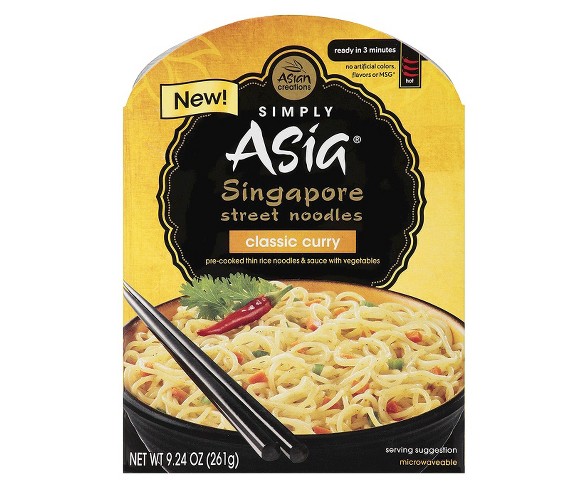 Simply Asia Curry Noodle Bowl 9.24 oz