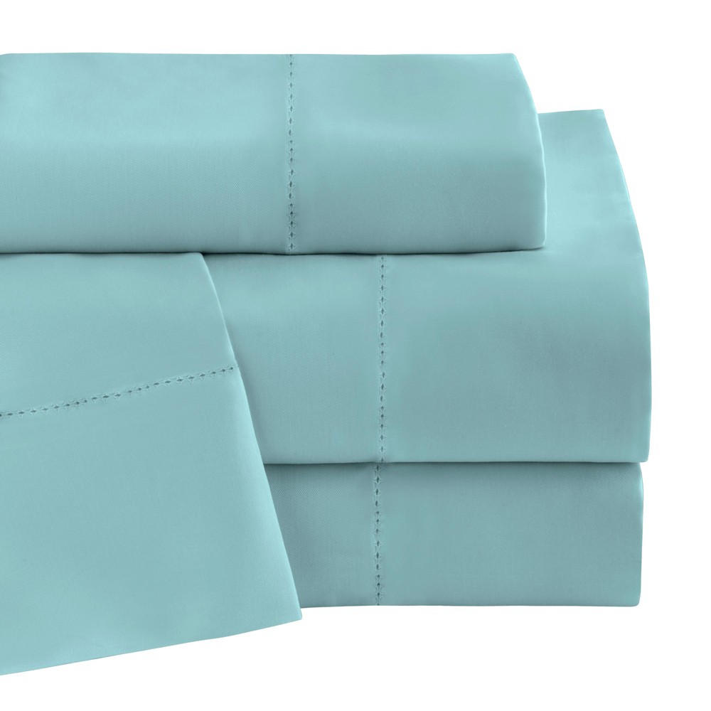 Photos - Bed Linen The Bamboo Collection Rayon made from Bamboo Sheet Set - Teal (Queen)