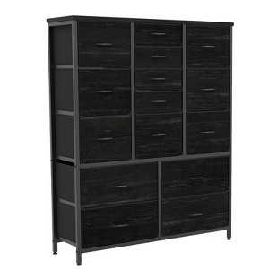 coucheta 15 Drawers Dresser for Bedroom, Tall Dressers Fabric Storage Dresser Organizer Large Chest of Drawers for Closet, Hallway, Living Room - 1 of 4
