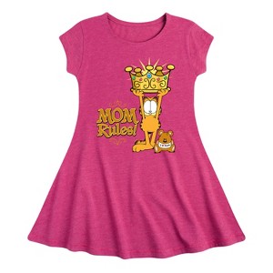 Girls' - Nickelodeon - Mother's Day Fit & Flair Cap Sleeve Dress - 1 of 3