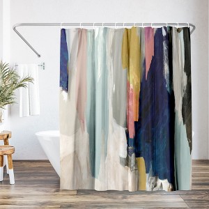 Americanflat 71" x 74" Shower Curtain, Somber by PI Creative Art - 1 of 4