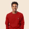 Dalix Lightning (Glow in the Dark) Embroidered Crewneck Fleece Sweatshirt Pullover Mens - 3 of 4