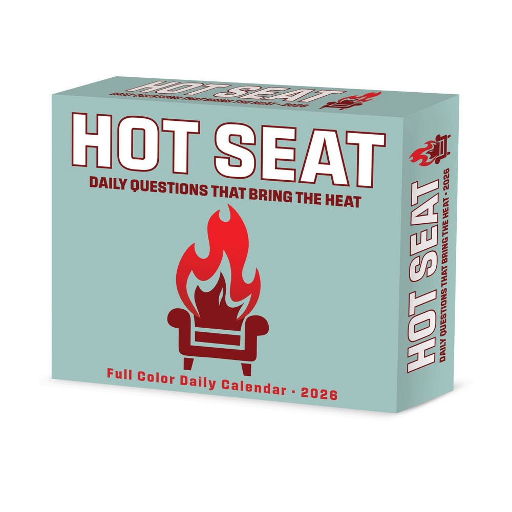 Willow Creek Press 2026 Hot Seat Questions Box Calendar