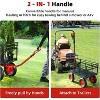 Heavy Duty Metal Garden Cart – 880 lbs Capacity Utility Wagon with Removable Sides & 10" All-Terrain Wheels, Yard Wagon - 4 of 4