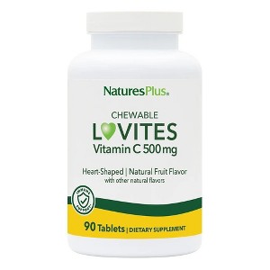 Lovites Chewable Vitamin C 500mg by Nature's Plus  -  90 Chewable - 1 of 2