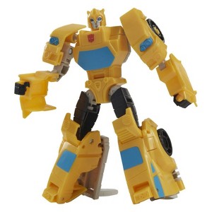 Transformers Bumblebee Spark Armor Figure – Trash Crash Vehicle Power-Up - 1 of 4