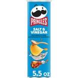 Pringles Salt & Vinegar Potato Crisps Chips - 5.5oz