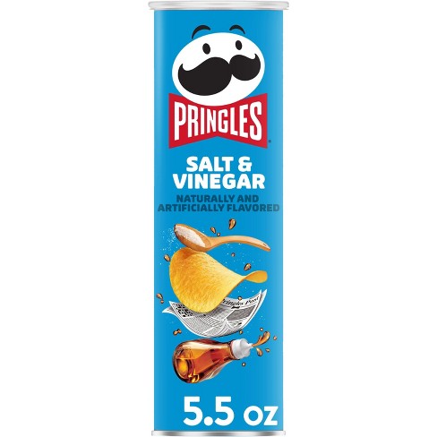 Pringles Salt & Vinegar Potato Crisps Chips - 5.5oz - image 1 of 4