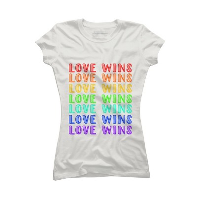 Adult Design By Humans Humans Love Wins Pride Repeat By CNTT668 T-Shirt