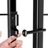 Chery Life 16 Panels Heavy Duty Metal Playpen with Self-Locking Gate, Extra Tall 40" Dog Fence Pet Exercise Pen Large Dogs - 4 of 4