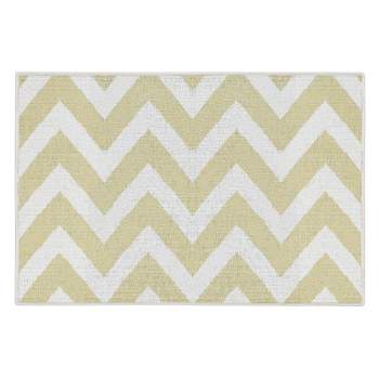 Sussexhome Drop Collection 2 x 3 Foot Heavy Duty Low Pile Rug