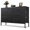 Dresser with 5 Drawers, Wide Fabric Chest with Drawer Organizers for Bedroom, Closet, Hallway - 2 of 4