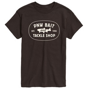 Men's - Instant Message - Pnw Bait And Tackle Short Sleeve Graphic T-Shirt - 1 of 4
