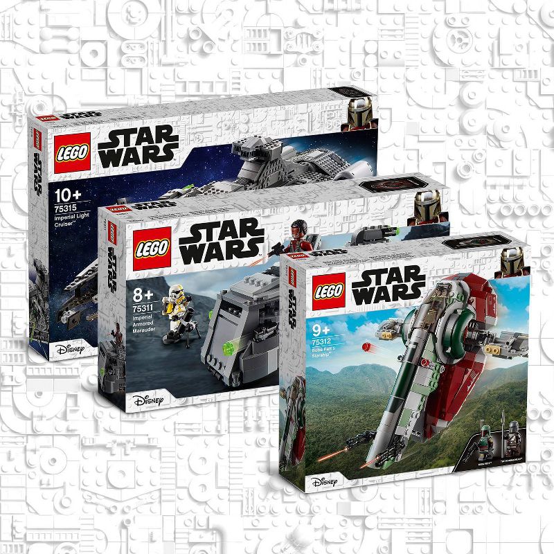 LEGO Star Wars Boba Fett Starship Building Set 75312, 6 of 11