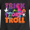 Girls' - Trolls - Trick Or Troll Branch and Poppy Fitted Short Sleeve Graphic T-Shirt - image 2 of 4