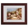 Trademark Fine Art - Joval 'Home In Tuscany' Matted Framed Art - 3 of 3