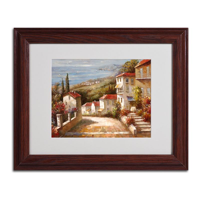 Trademark Fine Art - Joval 'Home In Tuscany' Matted Framed Art, 3 of 4