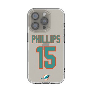 NFL Miami Dolphins Players Game Tactic Clear Cell Phone Case for Apple iPhone - 1 of 4