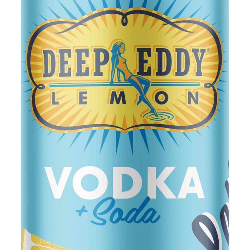 Deep Eddy Lemon RTD - 4pk/12 fl oz Cans, 3 of 7