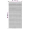vidaXL Insect Door Curtain Palm Print 100x200cm Bamboo, Fly Curtain - 3 of 4