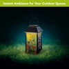 Briarwood Lane Spring Lantern 12" x 6" x 6" Fluttering Butterflies Solar For Spring Lantern - 4 of 4