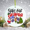 Santa’s Favorite Cheerleader Christmas Ornament| OrnamentallyYou - image 4 of 4