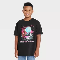Kids' MTV Full Moon Short Sleeve Graphic T-Shirt - art class™ Black