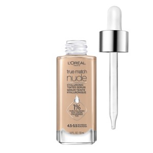 L'Oreal Paris True Match Hyaluronic Tinted Serum Makeup Skincare Hybrid - 1 fl oz - 1 of 4