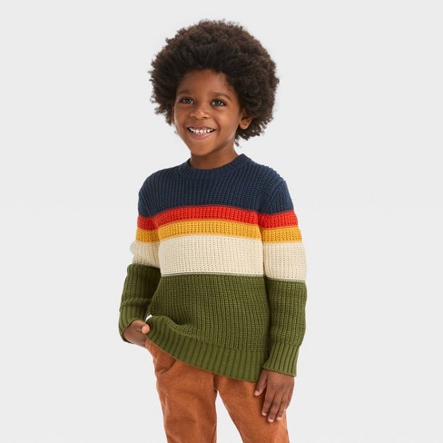 Blue and outlet orange jumper