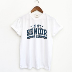 Simply Sage Market Women's In My Senior Era Short Sleeve Garment Dyed Tee - 1 of 2
