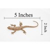 Collectible Wildlife Gifts | Iguana, Desert Iguana, Lizard, Rubber Reptile, Toy, Educational, Realistic,  Model,   Gift,     5"     F6101 B381 - 3 of 4